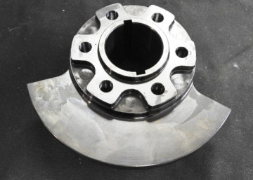 BLOWER HUB EXTERNAL BALANCED BB CHEVY - WITH DUAL 1/4" KEYWAYS